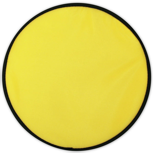 Flexible 10" Diameter Nylon Flying Disc w/ Matching Pouch