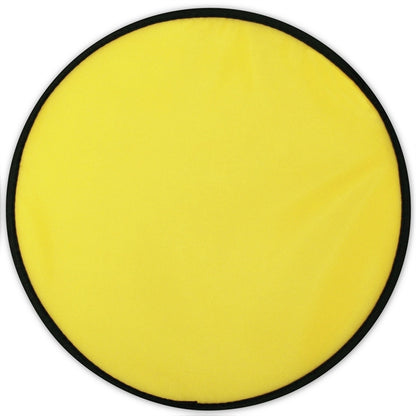 Flexible 10" Diameter Nylon Flying Disc w/ Matching Pouch