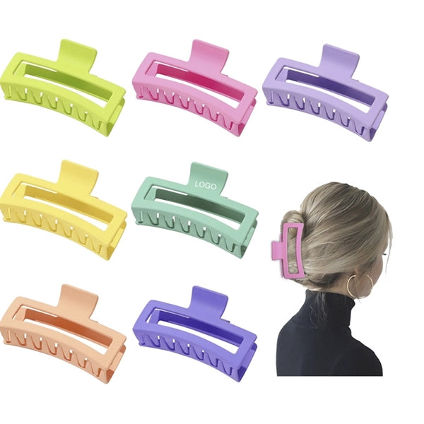 Square Hair Claw Clips