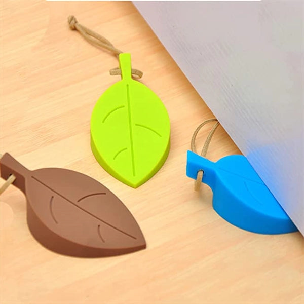 leaf Shape Silicone Safety Door Stopper