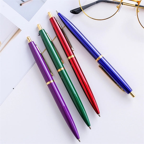 Metal  Retractable Ballpoint Pen