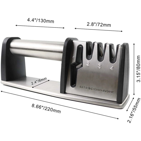 High Quality 4 in 1 Knife Sharpner
