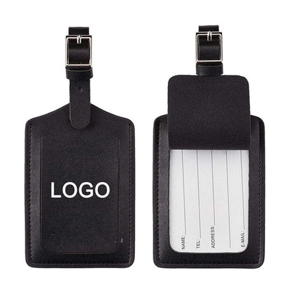 Premium PU Leather Luggage Tag