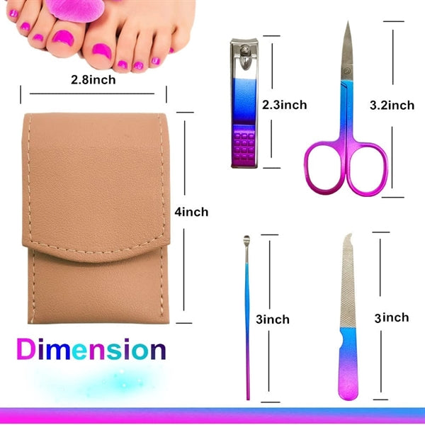 Professional  Nail Clippers Kit 4PCS