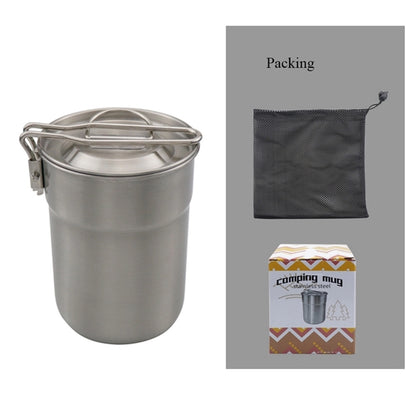 Stainless Steel Camping Cookware