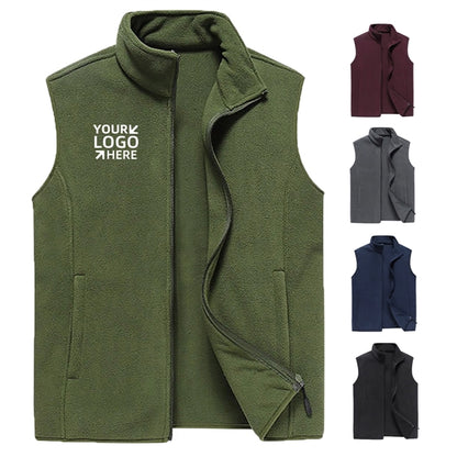 Fleece Full-zip Vest