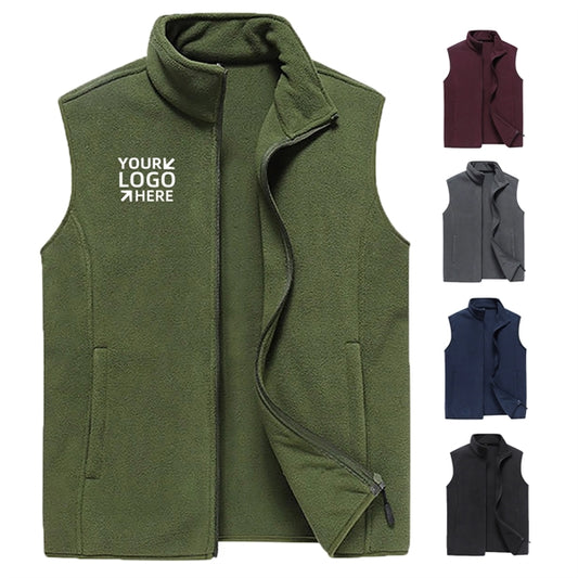 Fleece Full-zip Vest