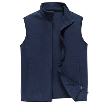 Fleece Full-zip Vest