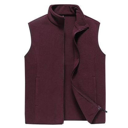 Fleece Full-zip Vest