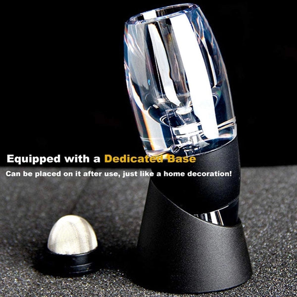 Wine Aerator Decanter Pourer Spout Set