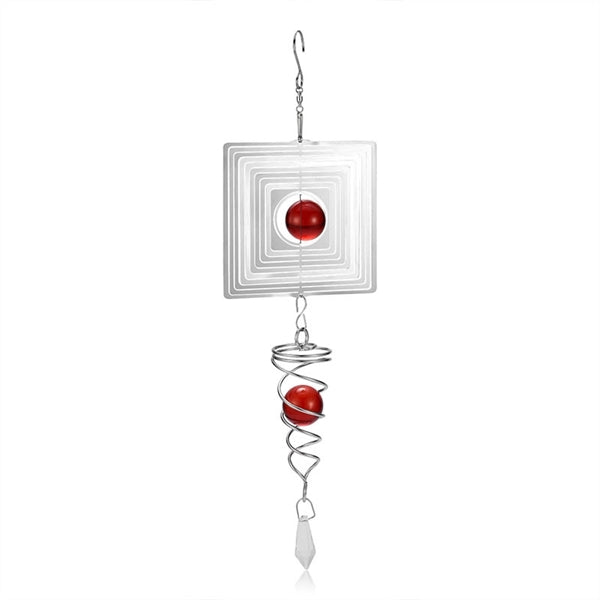 Stainless Steel Hanging Wind Spinner