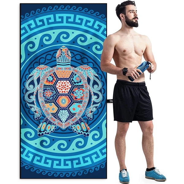 customized Microfiber Fast Drying  Beach Towel
