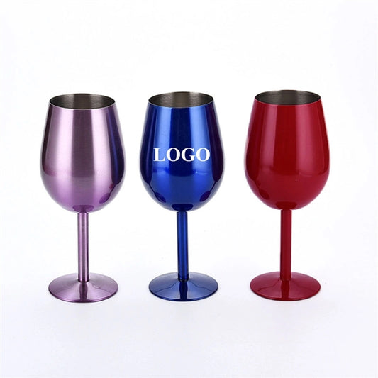 Stainless Steel Wine Glass 16 oz