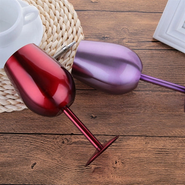 Stainless Steel Wine Glass 16 oz