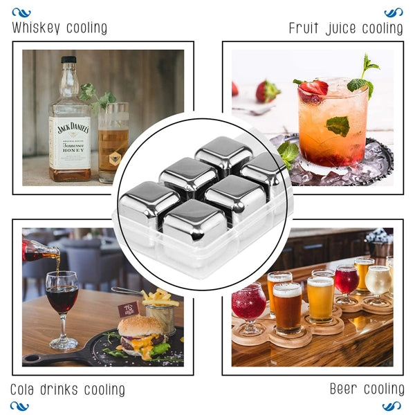 4PCS Stones kit Stainless Steel
