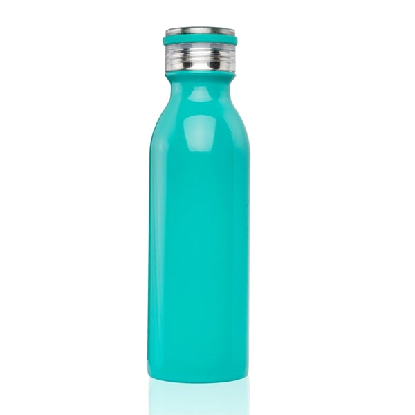 20 oz. BPA free Stainless Steel Sports Bottle w/ carry loop