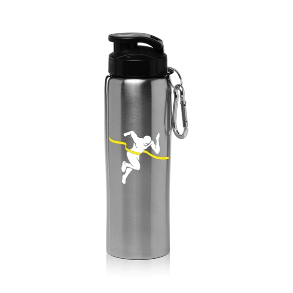 27 oz. BPA free Stainless Steel Sports Bottles w/ Carabiner