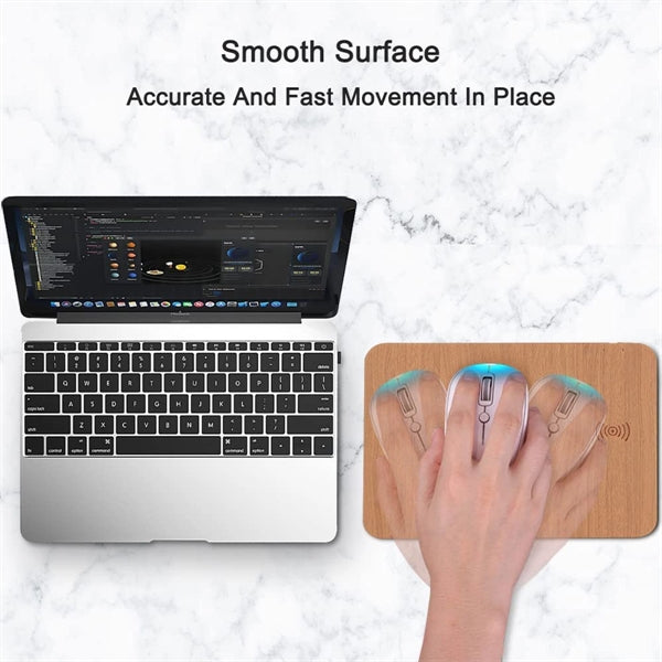Qi Wireless Charging Mouse Pad Mat