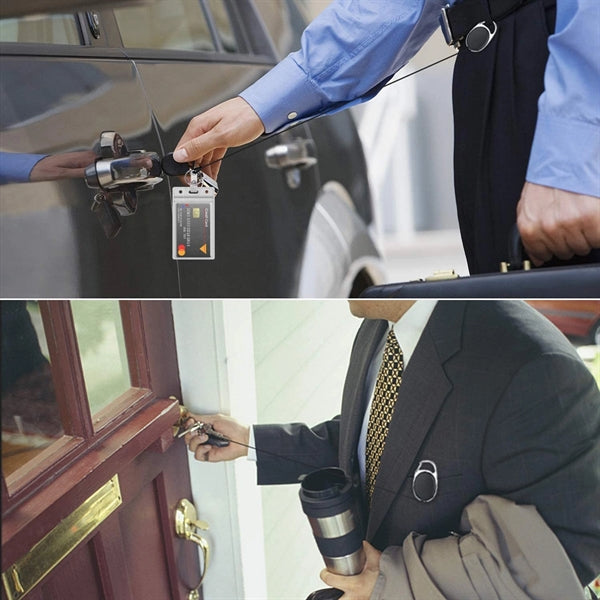 Colorful Retractable Badge