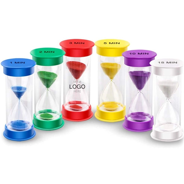 6 Pieces Acrylic Sand Timer