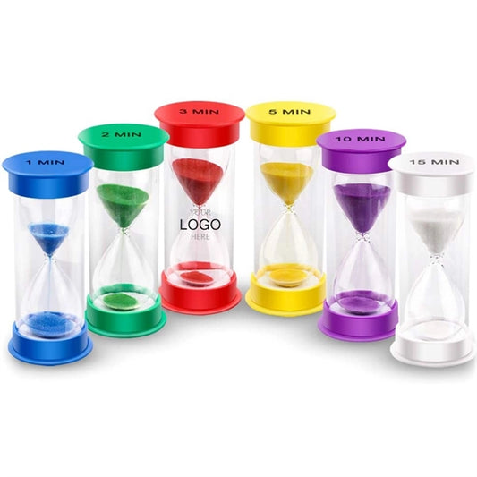 6 Pieces Acrylic Sand Timer