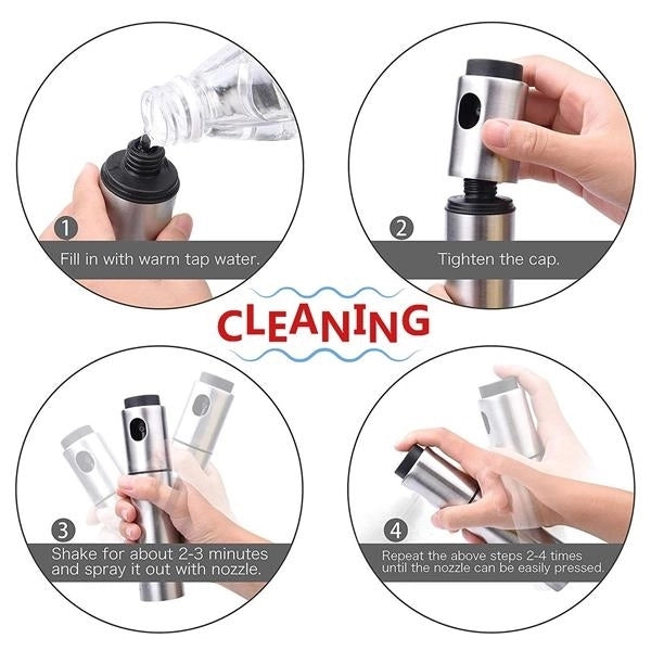 Stainless Steel Cooking Oil Sprayer Bottle