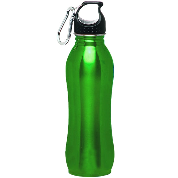 25 oz. BPA free Stainless Steel Sports Bottles w/ Carabiner