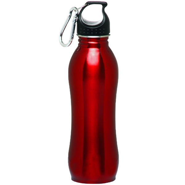 25 oz. BPA free Stainless Steel Sports Bottles w/ Carabiner