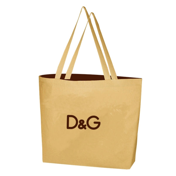 Budget Custom The Outing Cotton Twill Tote Bag