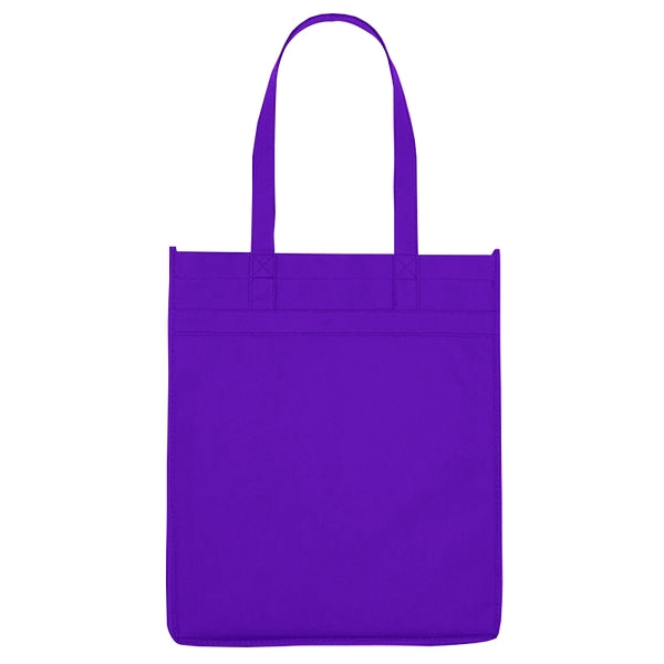 Budget Custom Non Woven Shopper Tote Bag - BG