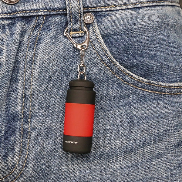 Flashlight with Keyring