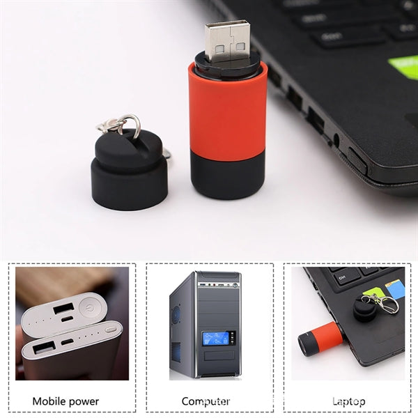 Flashlight with Keyring