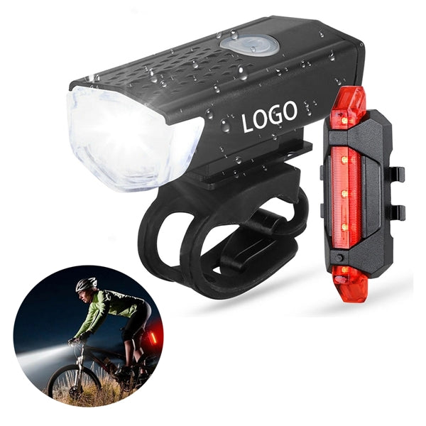 Bike Headlight and Taillight Set