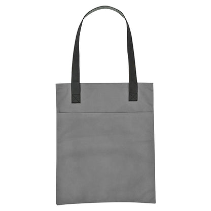 Budget Custom Non Woven Turnabout Brochure Tote Bag