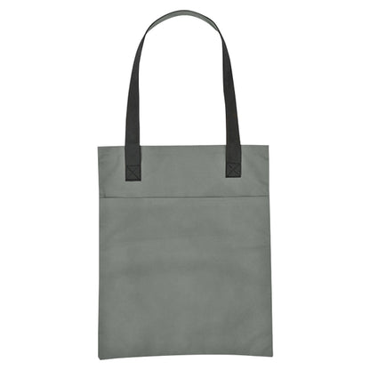 Budget Custom Non Woven Turnabout Brochure Tote Bag
