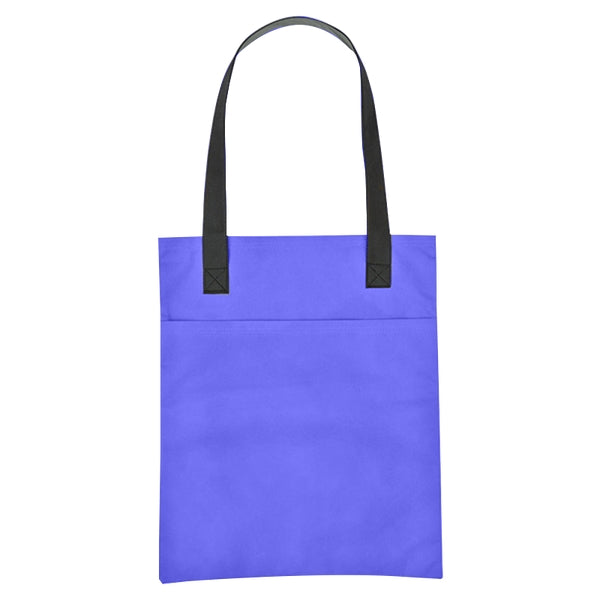 Budget Custom Non Woven Turnabout Brochure Tote Bag