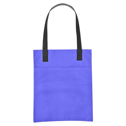 Budget Custom Non Woven Turnabout Brochure Tote Bag