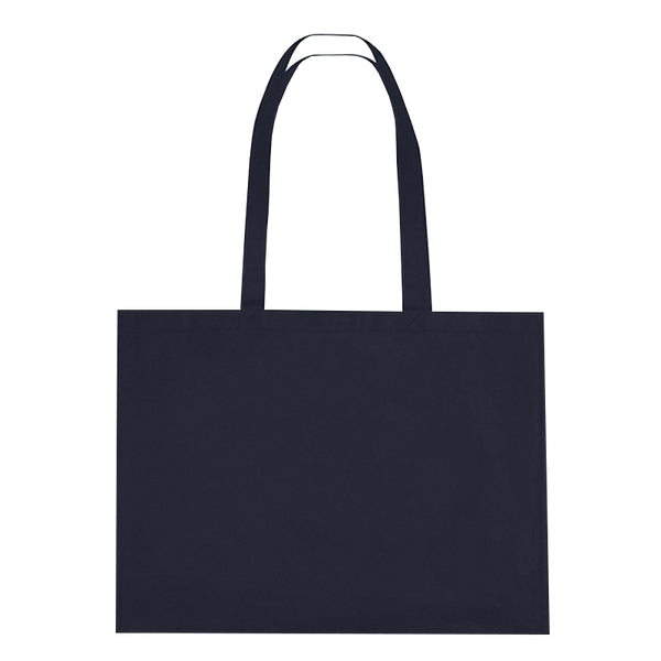 Non Woven Shopper Tote Bag With Hook & Loop Closure - BG