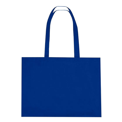 Non Woven Shopper Tote Bag With Hook & Loop Closure - BG