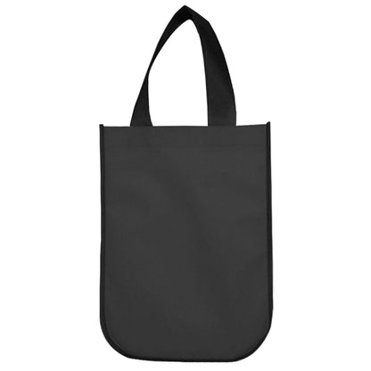 Budget Custom Shiny Non-Woven Shopper Tote Bag