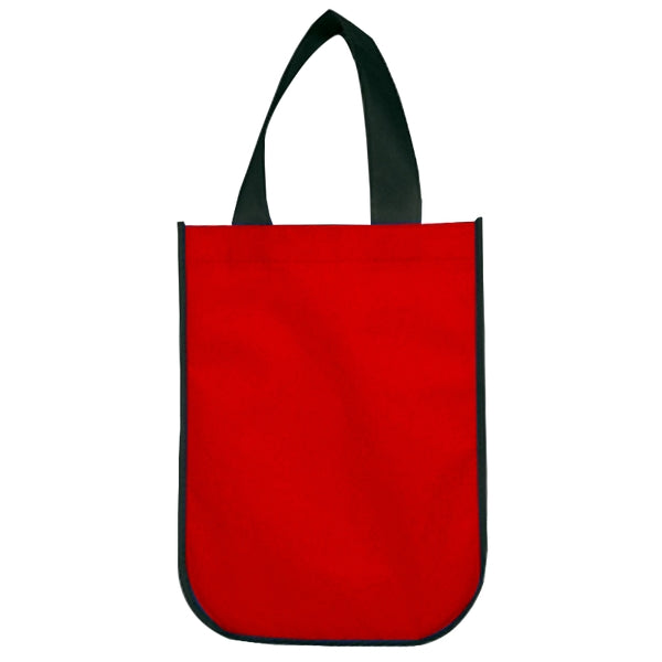 Budget Custom Shiny Non-Woven Shopper Tote Bag