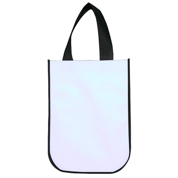 Budget Custom Shiny Non-Woven Shopper Tote Bag