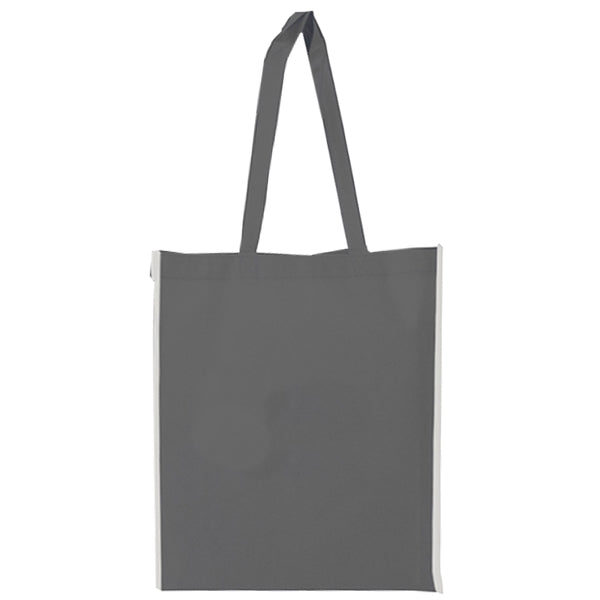 Budget Custom Non Woven Reflective Edge Tote Bag