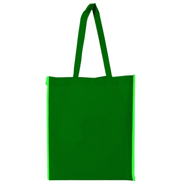 Budget Custom Non Woven Reflective Edge Tote Bag
