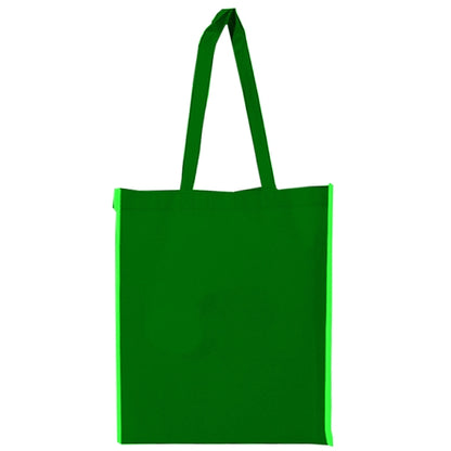 Budget Custom Non Woven Reflective Edge Tote Bag