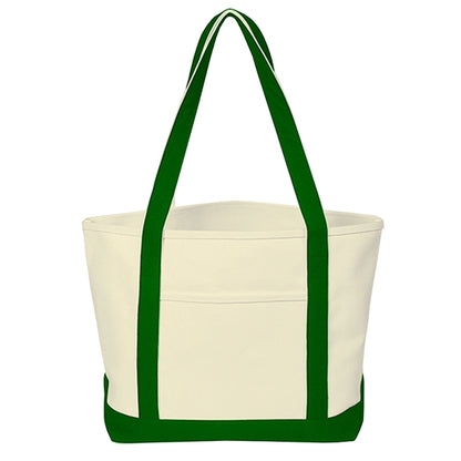 Budget Custom Heavy Cotton Canvas Boat Tote Bags