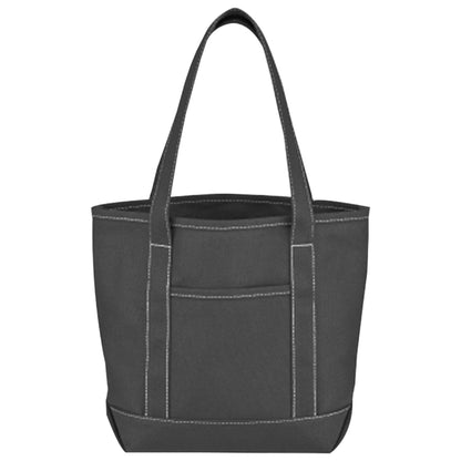 Budget Custom Small Cotton Canvas Yacht Tote Bag