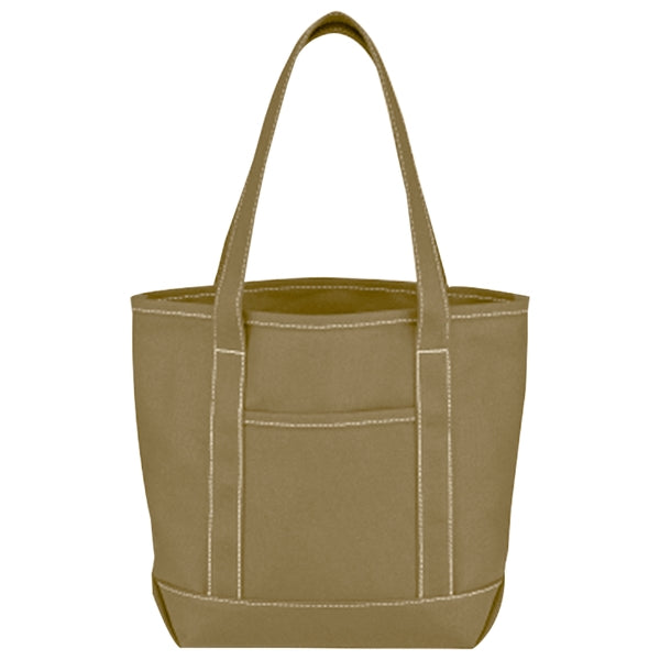 Budget Custom Small Cotton Canvas Yacht Tote Bag