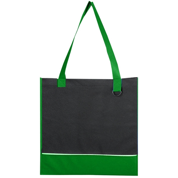 Budget Custom Non Woven Accent Tote Bag