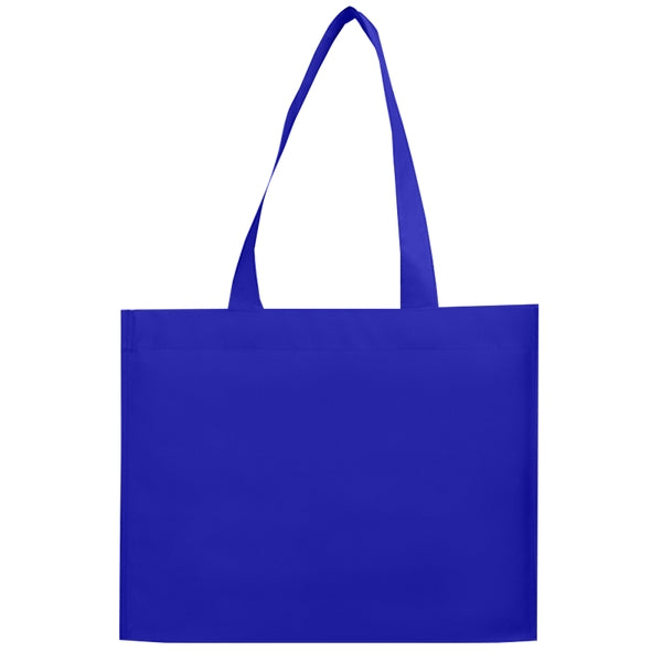 Budget Custom Matte Laminated Non Woven Shopper Tote Bag-BG
